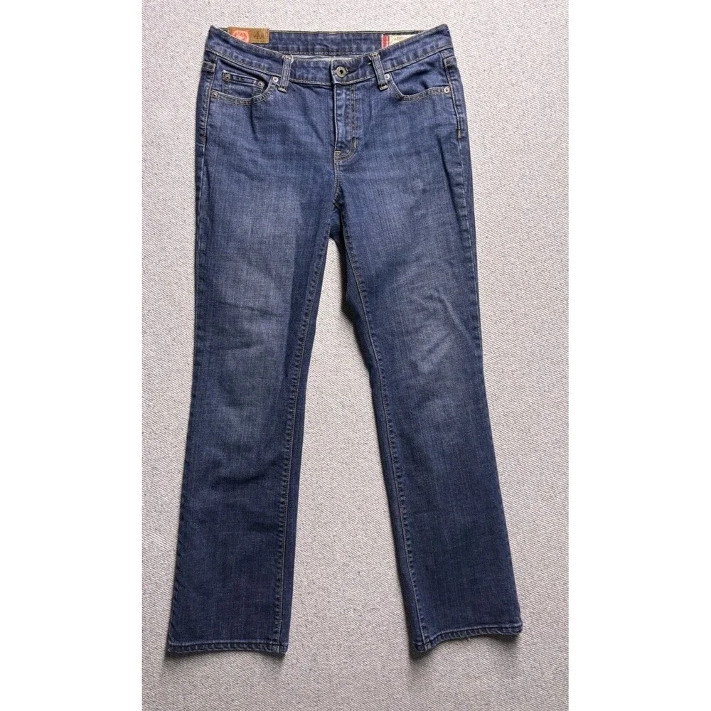 Y2K Gap 1969 Classic Fit Straight Leg Jeans Stretch Medium Tint Women's 4A